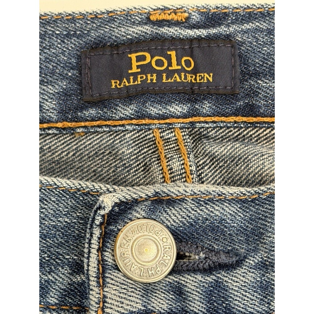 Polo Ralph Lauren The Avery Boyfriend Patchwork Jeans Size 30 - Picture 7 of 12